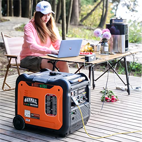 AIVOLT 8000 Watts Dual Fuel Portable Inverter Generator Super Quiet Gas  Propane Powered Electric Start Outdoor Generator for Home Back Up Travel RV